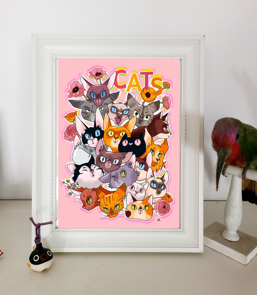 Collection of Cats prints