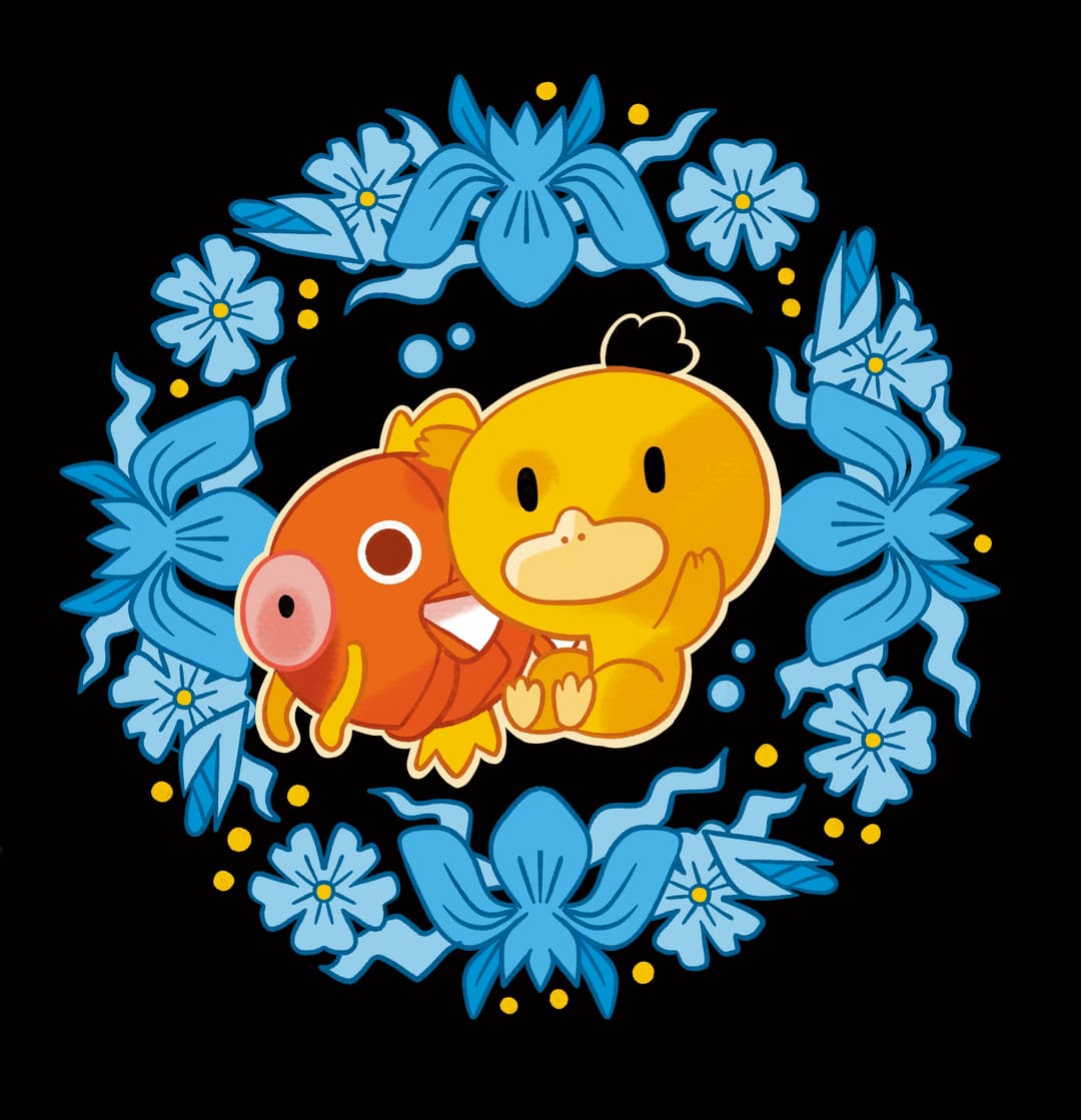 Psyduck print